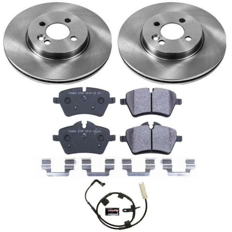 PowerStop Power Stop 07-10 Mini Cooper Front Track Day Brake Kit