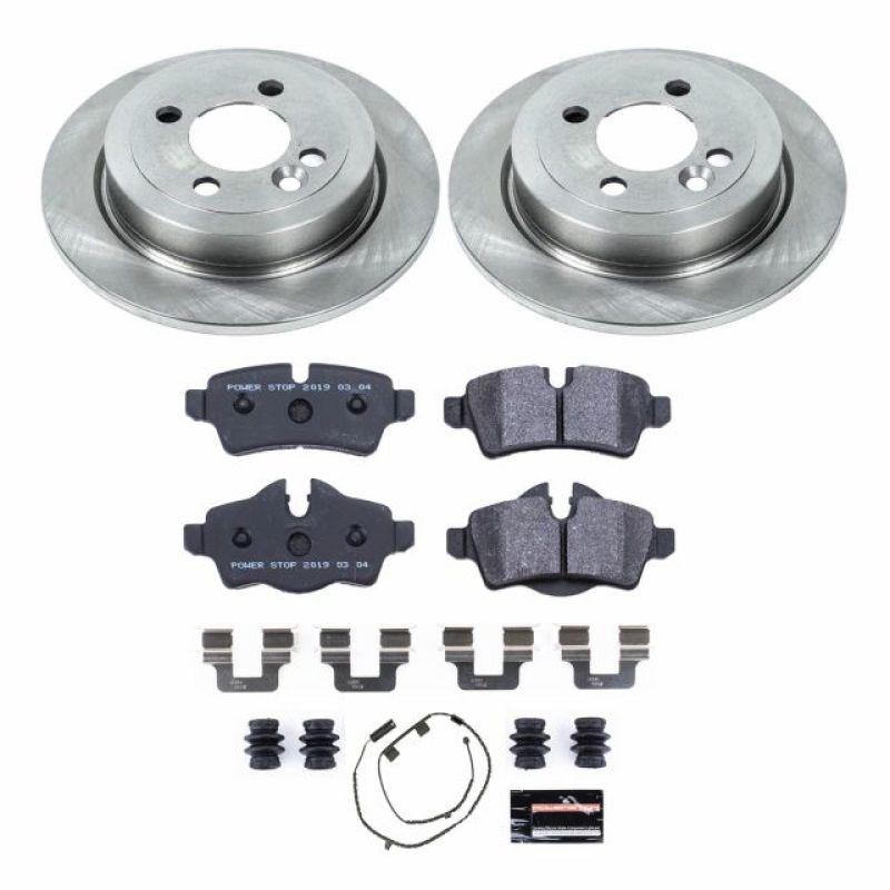 PowerStop Power Stop 07-10 Mini Cooper Rear Track Day SPEC Brake Kit