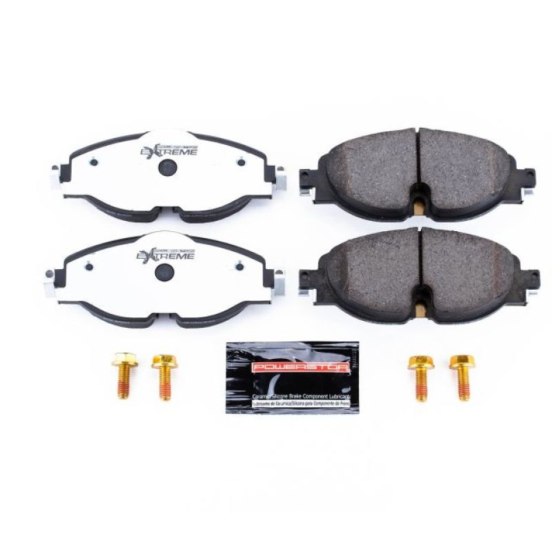 PowerStop Power Stop 15-19 Audi A3 Front Z26 Extreme Street Brake Pads w/Hardware