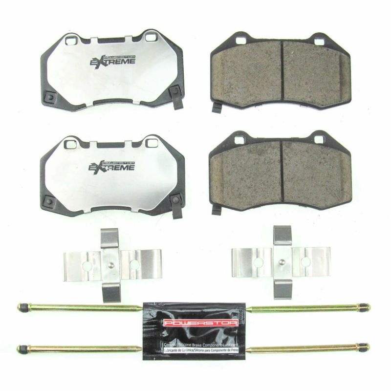 PowerStop Power Stop 17-18 Fiat 124 Spider Front Z26 Extreme Street Brake Pads w/Hardware