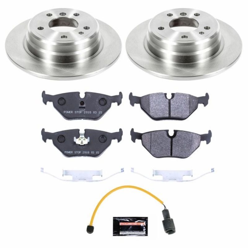 PowerStop Power Stop 1989 BMW 525i Rear Track Day Brake Kit