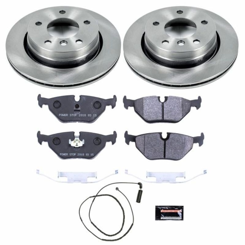 PowerStop Power Stop 2000 BMW 323Ci Rear Track Day SPEC Brake Kit