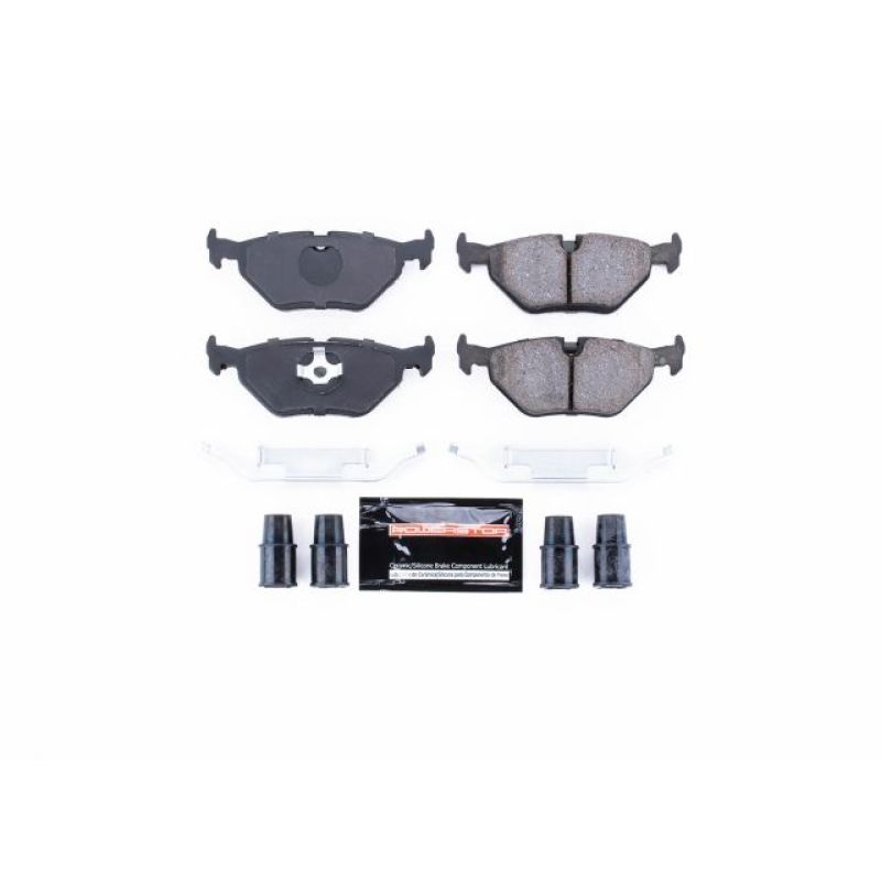 PowerStop Power Stop 91-98 BMW 318i Rear Z23 Evolution Sport Brake Pads w/Hardware