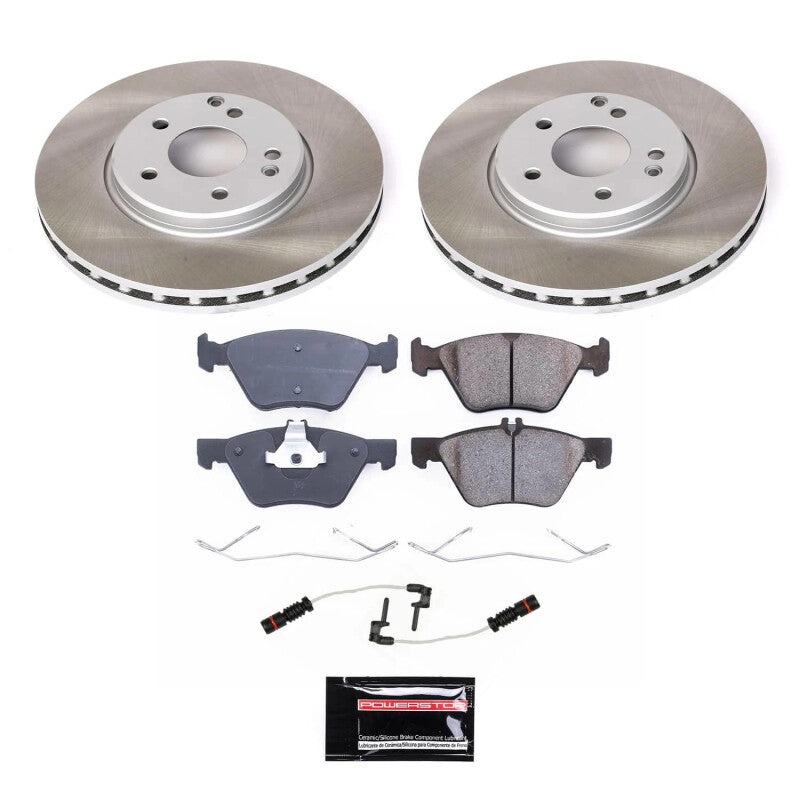 PowerStop Power Stop 01-04 Mercedes-Benz SLK320 Front Semi-Coated Rotor Kit