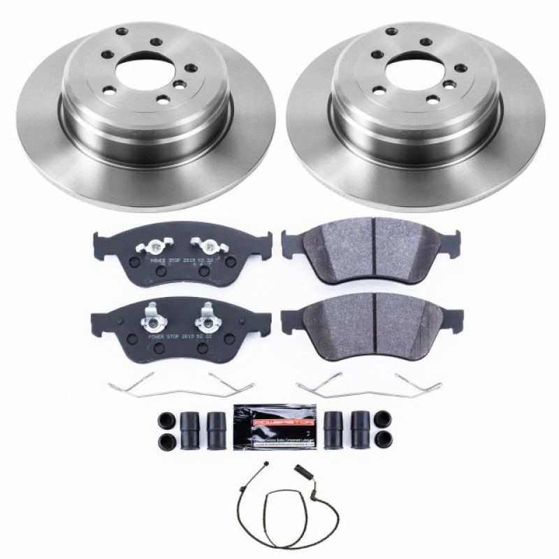 PowerStop Power Stop 03-05 Land Rover Range Rover Rear Track Day Brake Kit