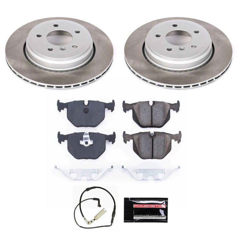 PowerStop Power Stop 04-07 BMW 530i Rear Semi-Coated Rotor Kit