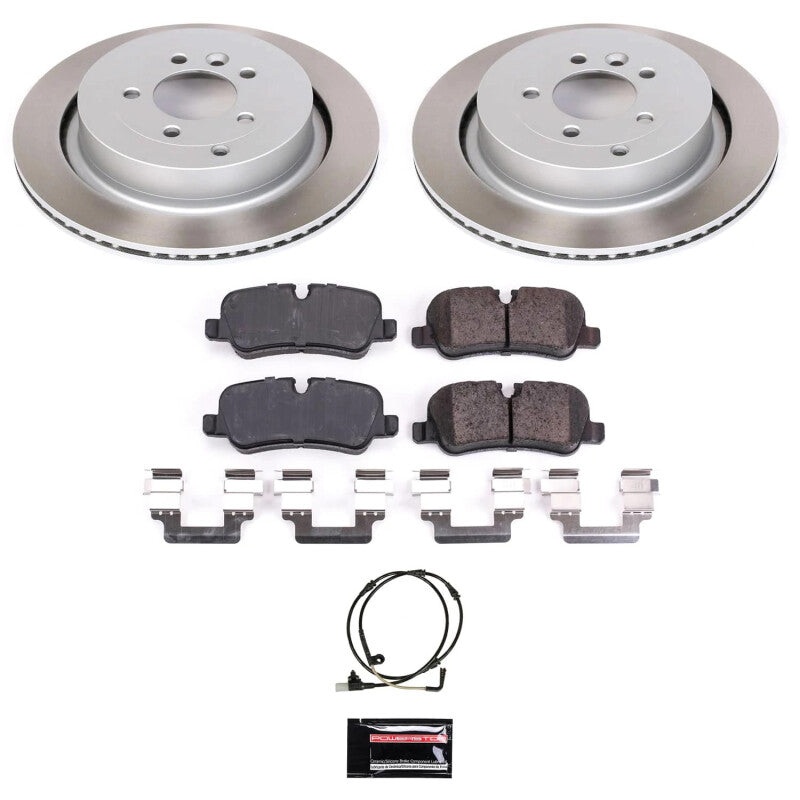 PowerStop Power Stop 06-13 Land Rover Range Rover Sport Rear Semi-Coated Rotor Kit