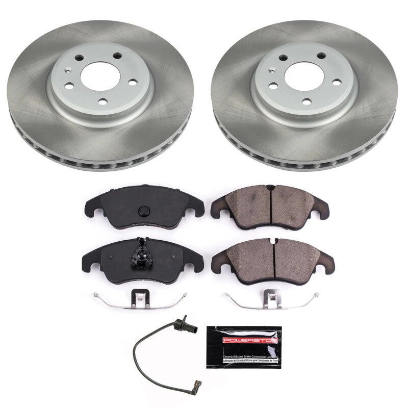 PowerStop Power Stop 09-11 Audi Q5 Front Semi-Coated Rotor Kit