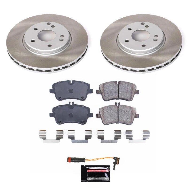 PowerStop Power Stop 09-11 Mercedes-Benz SLK300 Front Semi-Coated Rotor Kit