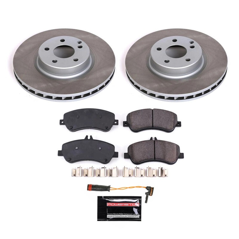 PowerStop Power Stop 10-15 Mercedes-Benz GLK350 Front Semi-Coated Rotor Kit