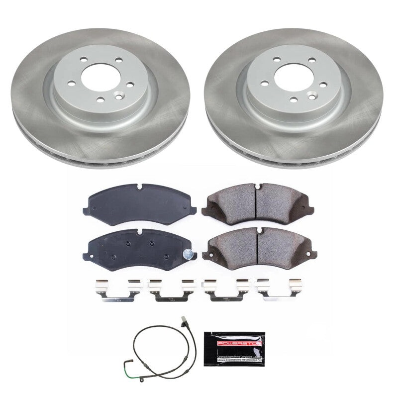 PowerStop Power Stop 11-16 Land Rover LR4 Front Semi-Coated Rotor Kit