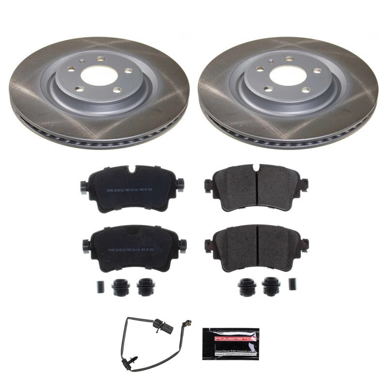 PowerStop Power Stop 18-20 Audi S5 Sportback Rear Semi-Coated Rotor Kit