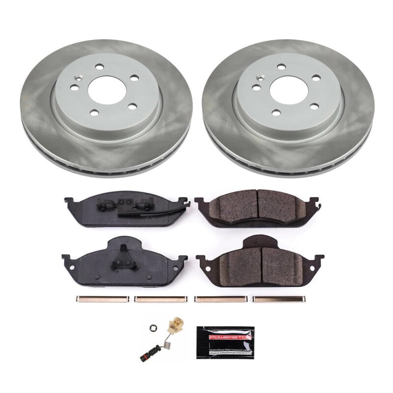 PowerStop Power Stop 1999 Mercedes-Benz ML430 Front Semi-Coated Rotor Kit