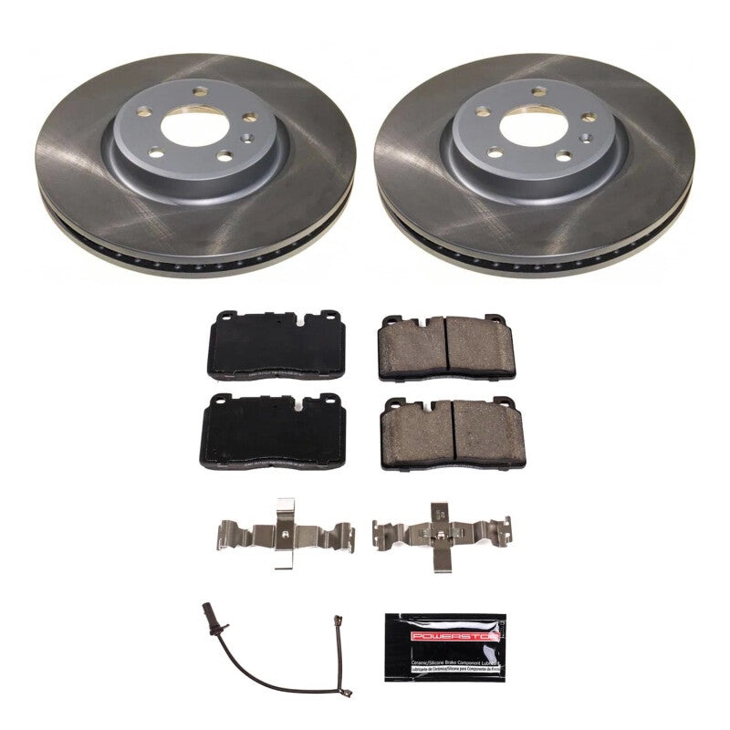 PowerStop Power Stop 2013 Audi Q5 Front Semi-Coated Rotor Kit