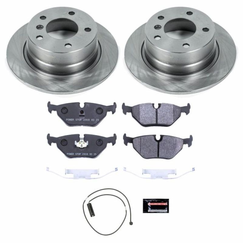 PowerStop Power Stop 95-99 BMW 318ti Rear Track Day Brake Kit