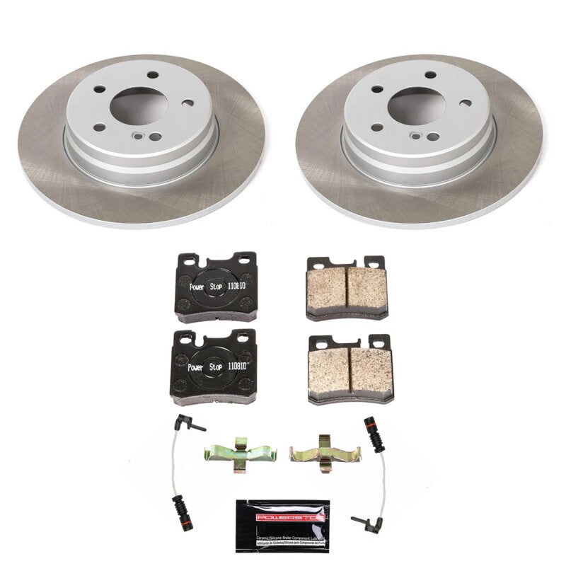 PowerStop Power Stop 96-97 Mercedes-Benz C36 AMG Rear Semi-Coated Rotor Kit
