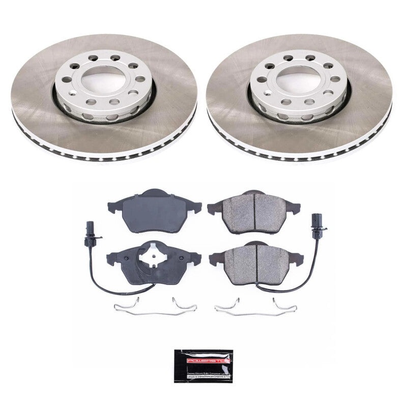 PowerStop Power Stop 99-05 Volkswagen Passat Front Semi-Coated Rotor Kit