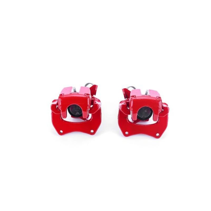 PowerStop Power Stop 00-04 Audi A6 Quattro Rear Red Calipers w/Brackets – Pair