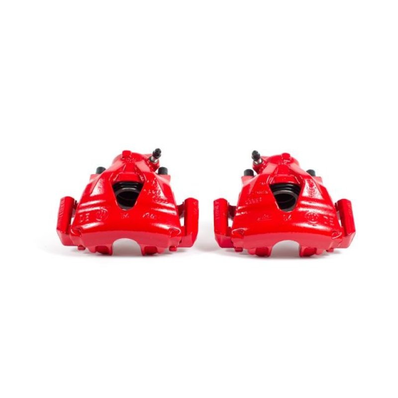 PowerStop Power Stop 00-06 Audi TT Front Red Calipers w/Brackets – Pair