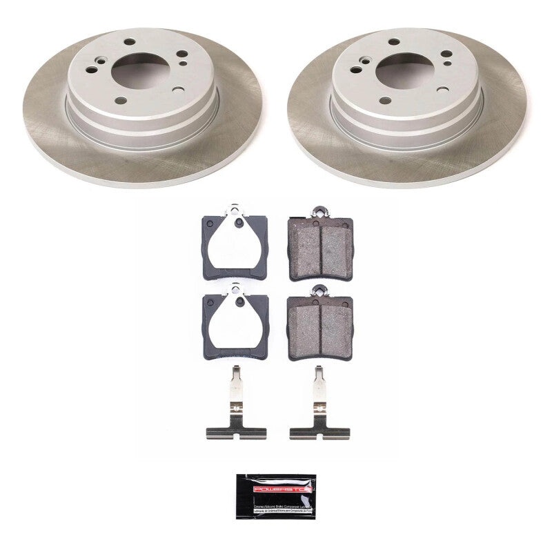 PowerStop Power Stop 01-04 Mercedes-Benz SLK320 Rear Semi-Coated Rotor Kit