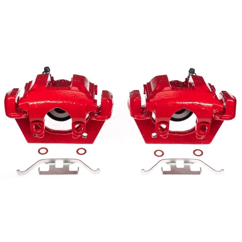 PowerStop Power Stop 01-06 BMW M3 Rear Red Calipers – Pair