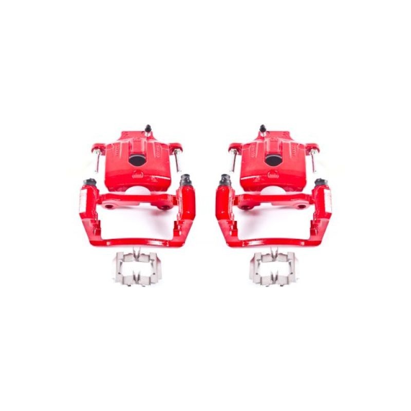 PowerStop Power Stop 04-07 Buick Rainier Rear Red Calipers w/Brackets – Pair