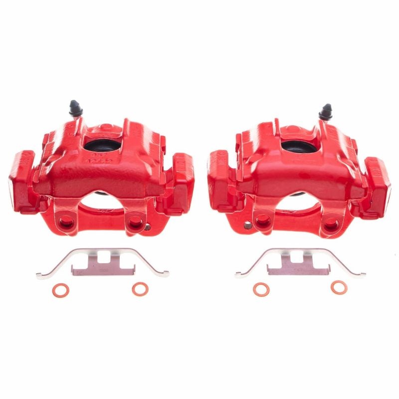 PowerStop Power Stop 04-10 BMW X3 Rear Red Calipers – Pair