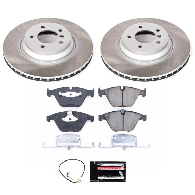 PowerStop Power Stop 07-08 BMW 335xi Front Semi-Coated Rotor Kit