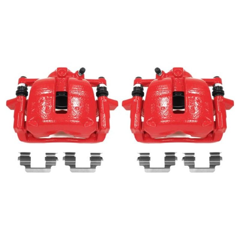 PowerStop Power Stop 07-16 Mini Cooper Front Red Calipers w/Brackets – Pair