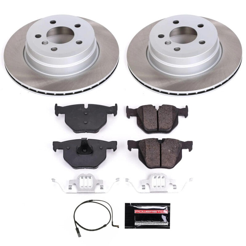PowerStop Power Stop 09-10 BMW X6 Rear Semi-Coated Rotor Kit