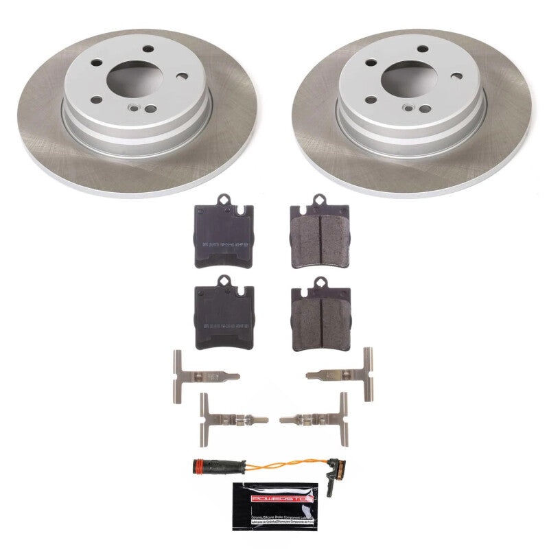 PowerStop Power Stop 10-11 Mercedes-Benz SLK350 Rear Semi-Coated Rotor Kit