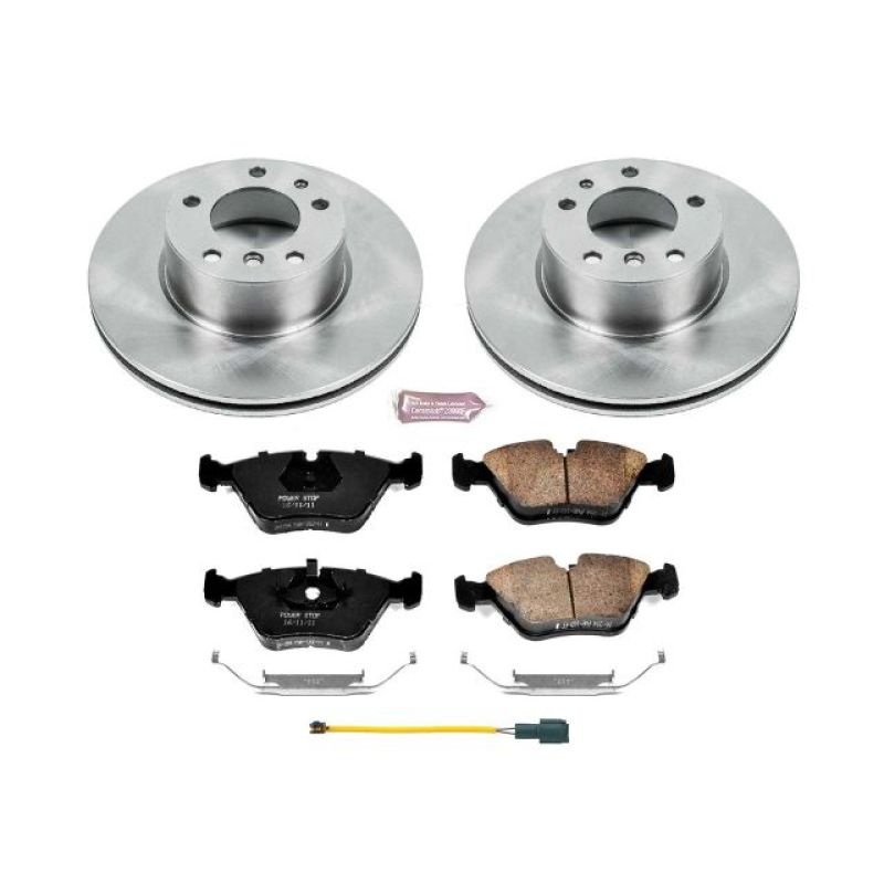 PowerStop Power Stop 1989 BMW 525i Front Autospecialty Brake Kit