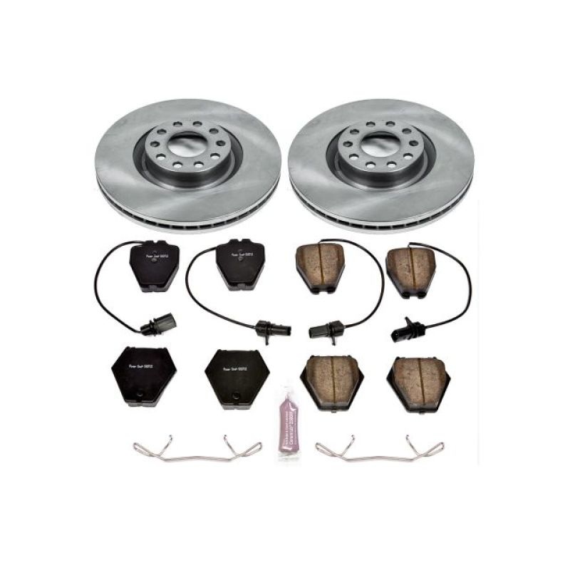 PowerStop Power Stop 00-04 Audi A6 Quattro Front Autospecialty Brake Kit