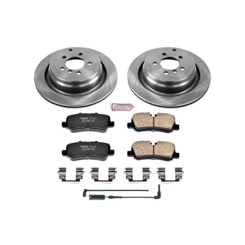 PowerStop Power Stop 06-12 Land Rover Range Rover Rear Autospecialty Brake Kit