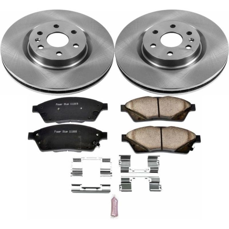 PowerStop Power Stop 10-16 Cadillac SRX Front Autospecialty Brake Kit