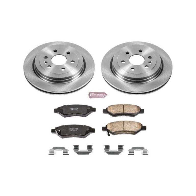PowerStop Power Stop 10-16 Cadillac SRX Rear Autospecialty Brake Kit