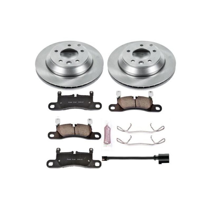 PowerStop Power Stop 11-18 Porsche Cayenne Rear Autospecialty Brake Kit