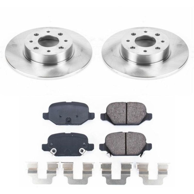 PowerStop Power Stop 13-18 Fiat 500 Rear Autospecialty Brake Kit