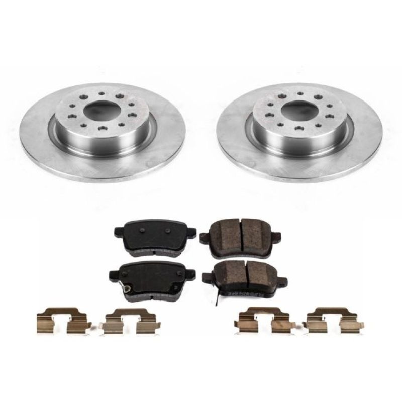 PowerStop Power Stop 14-19 Fiat 500L Rear Autospecialty Brake Kit