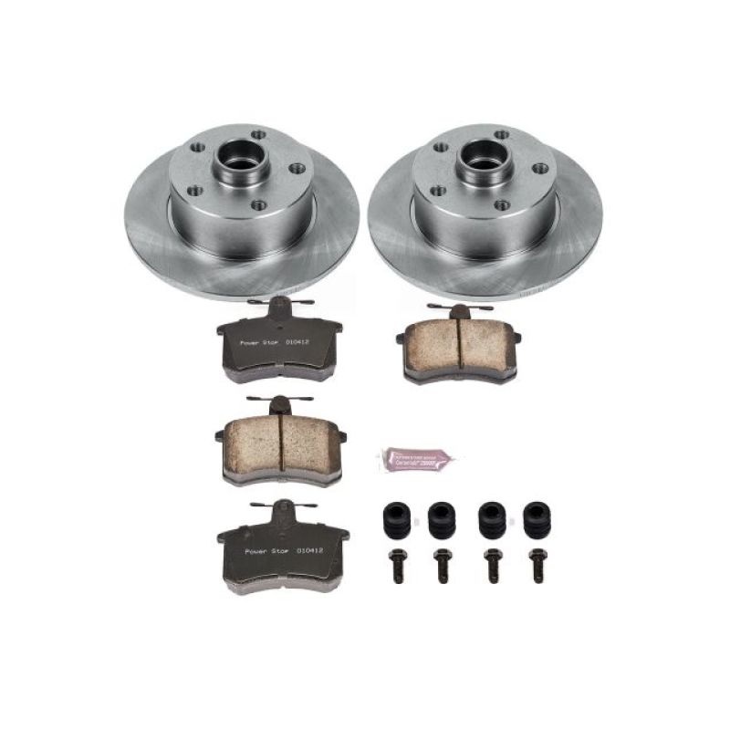 PowerStop Power Stop 96-97 Audi A4 Rear Autospecialty Brake Kit