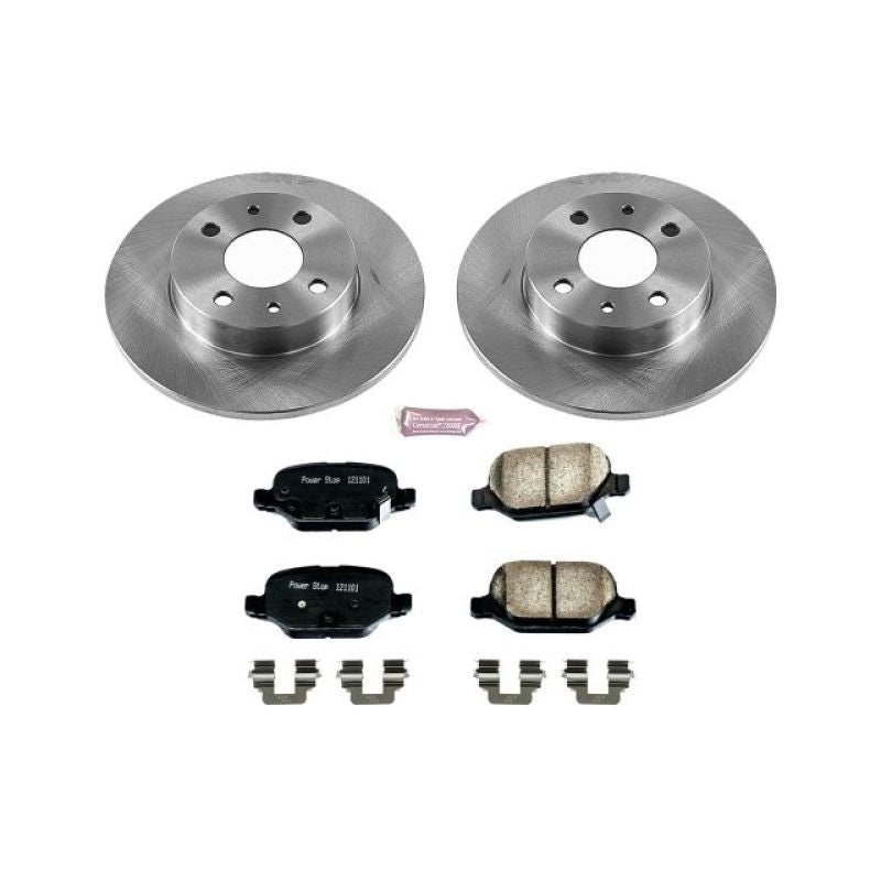 PowerStop Power Stop 12-18 Fiat 500 Rear Autospecialty Brake Kit