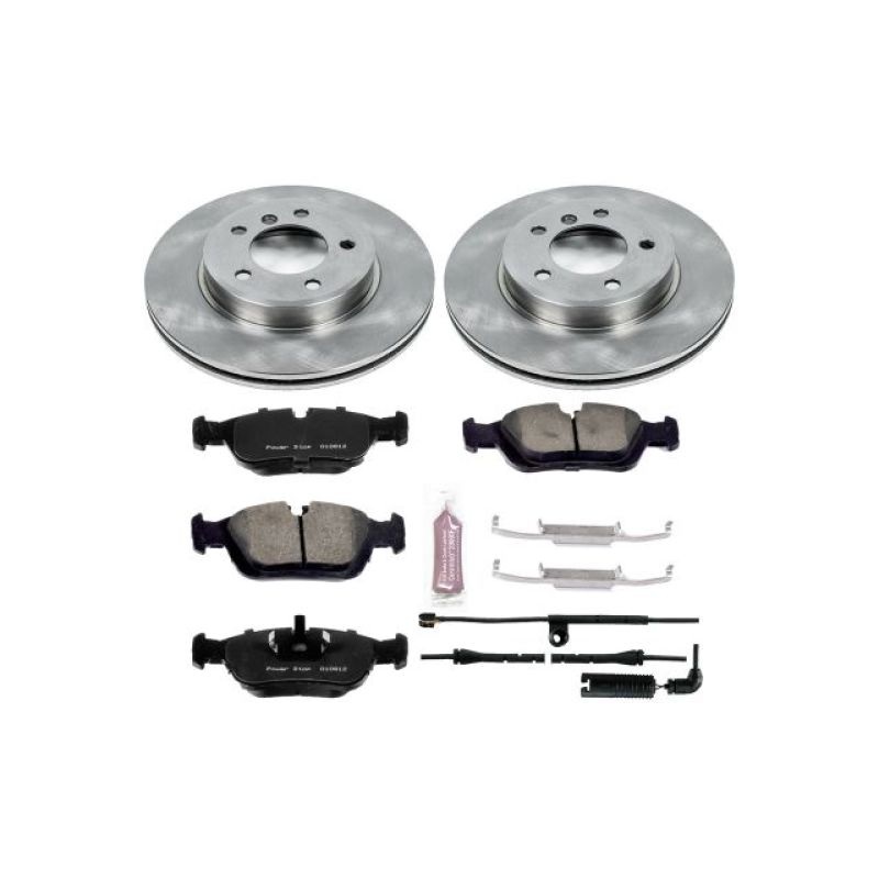 PowerStop Power Stop 2000 BMW 323i Front Autospecialty Brake Kit