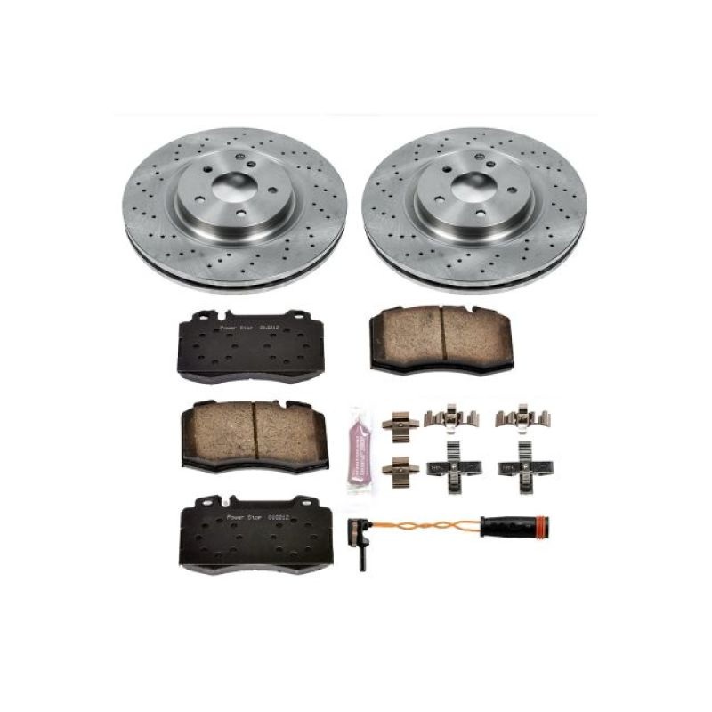 PowerStop Power Stop 2004 Mercedes-Benz C230 Front Autospecialty Brake Kit