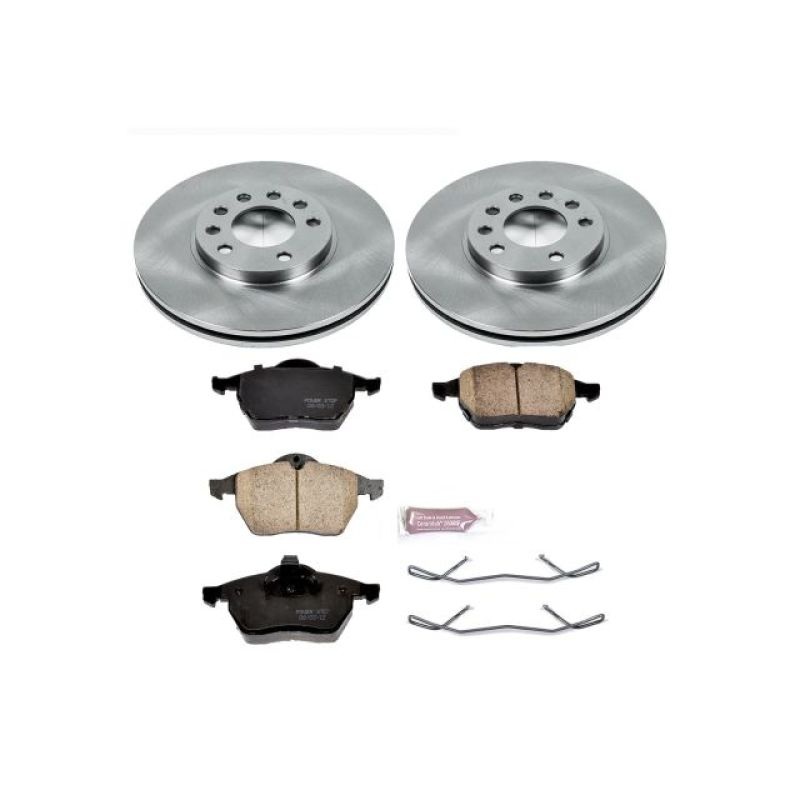 PowerStop Power Stop 97-98 Saab 900 Front Autospecialty Brake Kit