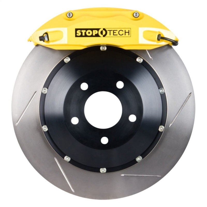StopTech BBK 96-02 BMW Z3/03-09 Z4 Front Yellow ST-40 Calipers Slotted 332x32mm Rotors/Pads/SS Lines