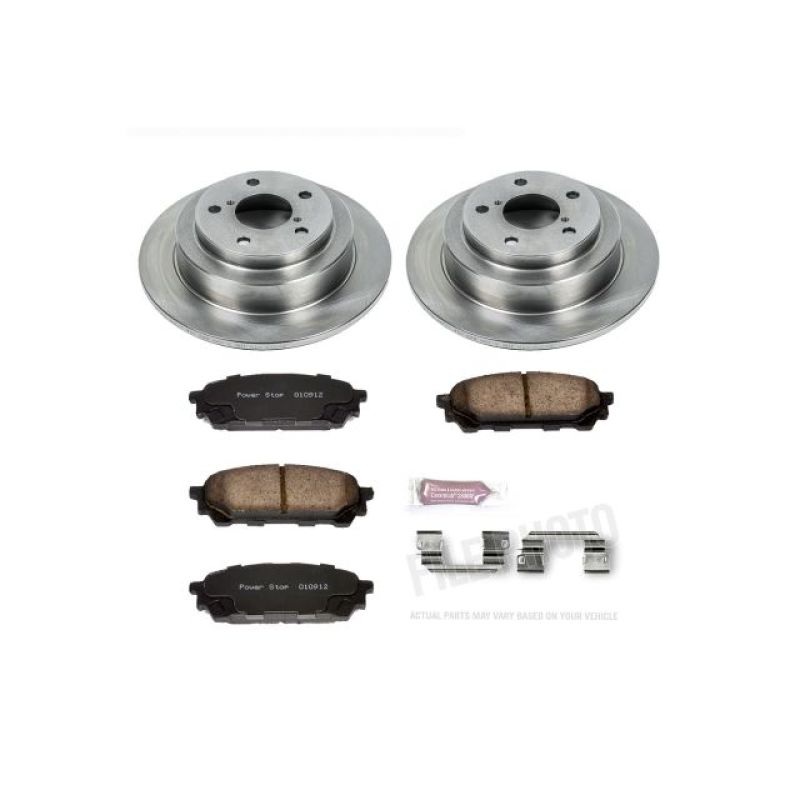 PowerStop Power Stop 05-06 Saab 9-2X Rear Autospecialty Brake Kit