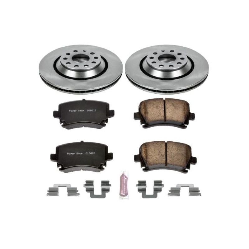 PowerStop Power Stop 09-17 Volkswagen CC Rear Autospecialty Brake Kit