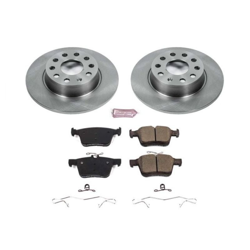 PowerStop Power Stop 15-18 Audi A3 Rear Autospecialty Brake Kit