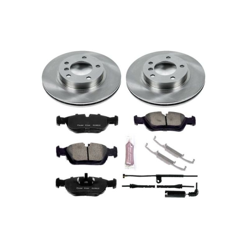 PowerStop Power Stop 2000 BMW 323Ci Front Autospecialty Brake Kit
