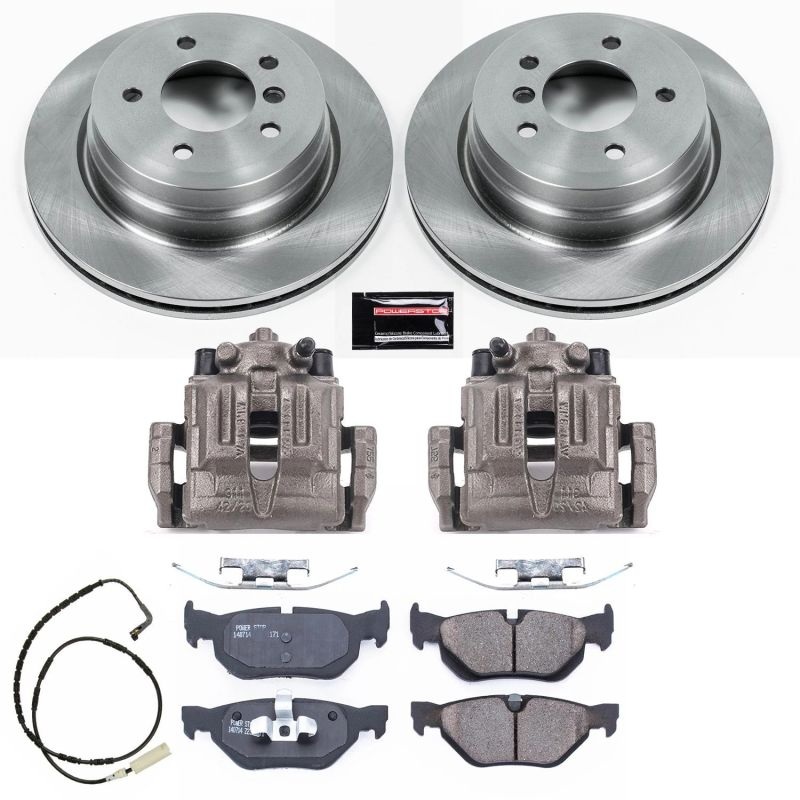 PowerStop Power Stop 2006 BMW 325xi Rear Autospecialty Brake Kit w/Calipers